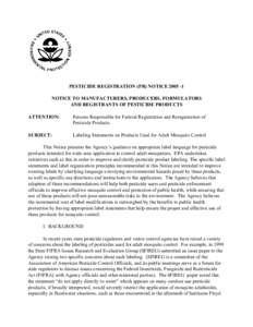 Chemistry / Insecticides / Antiparasitic agents / Endocrine disruptors / Federal Insecticide /  Fungicide /  and Rodenticide Act / Pesticide application / Mosquito control / Pesticide / Malathion / Pesticides / Agriculture / Pest control