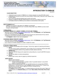 Microsoft Word - EMBASE Class Handout[removed]docx
