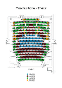 Theatre Royal - Stalls  4 5