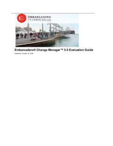 Change Manager Evaluation Guide