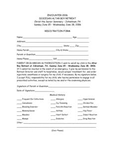 Microsoft Word - Encounter 2006 registrations form.doc