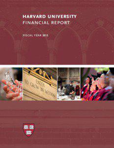 harvard university financial report fiscal year 2012