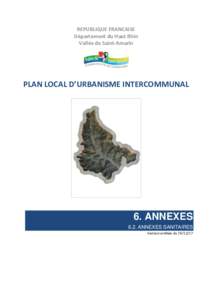 REPUBLIQUE FRANCAISE Département du Haut Rhin Vallée de Saint-Amarin PLAN LOCAL D’URBANISME INTERCOMMUNAL