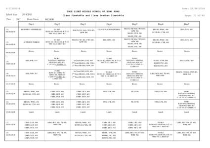 Microsoft Word - Class Timetable _01-09-2014__Hong.rtf