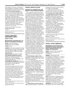 Federal Register / Vol. 64, No[removed]Tuesday, December 21, [removed]Notices Rule Making and Order, including the Initial Regulatory Flexibility Analyses, to the Chief Counsel for Advocacy of the Small Business Administrat