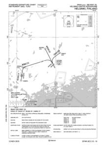 STANDARD DEPARTURE CHART INSTRUMENT (SID) - ICAO RNAV (GNSS) SID RWY 33 HELSINKI-VANTAA AERODROME