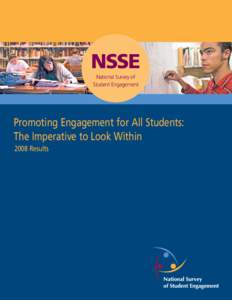 National Survey of Student Engagement / Association of American Universities / Integrated Postsecondary Education Data System / Council of Independent Colleges / Student engagement / Carnegie Classification of Institutions of Higher Education / University of Illinois at Urbana–Champaign / Carnegie Foundation for the Advancement of Teaching / CCSSE / Education / North Central Association of Colleges and Schools / Educational research