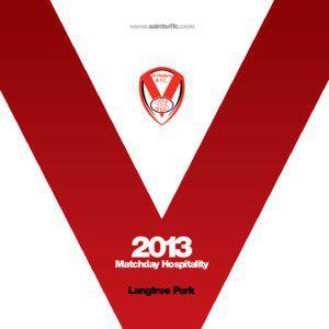 Value added tax / Luxury box / Sports / St Helens RFC / Culture / Langtree Park