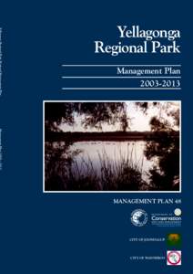 Yellagonga Regional Park Management Plan[removed]MANAGEMENT PLAN 48