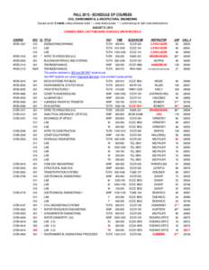 Fall 2013 Course Schedule August 20.xlsx