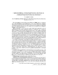 MITOCHONDRIAL  N-FORMYLMETHIONYL