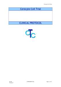 Cerectye Coil Trial  Cerecyte Coil Trial CLINICAL PROTOCOL