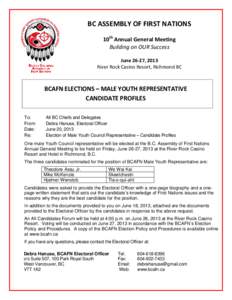 Microsoft Word[removed]Notice to BCAFN Members - Candidate Profiles.d