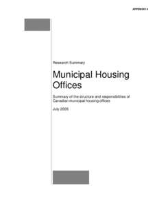 Microsoft Word[removed]Municipal Housing Offices Research Summary.doc