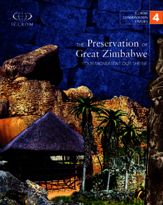 ICCROM Conservation Studies preservation of Great Zimbabwe