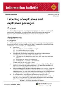 Explosive material / Detonators / Fireworks / Packaging and labeling / Blasting cap / Debian / Software / Business / Explosives / Technology / Hazardous materials