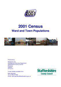 2001 Census Ward and Town Populations