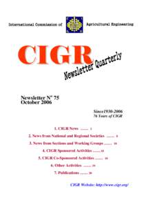 Microsoft Word - final correct CIGR NL 75.doc