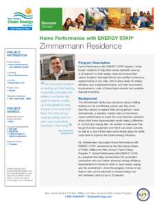 Success Success Stories Stories  Home Performance with ENERGY STAR®