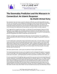Microsoft Word - akutty-Doomsday_Prediction_and_the_Massacre_in_Connecticut.doc