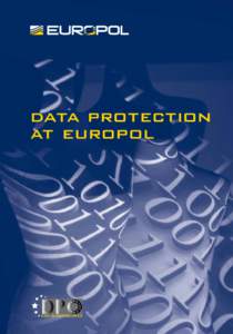 data protection at europol DATA PROTECTION OFFICE  data protection