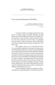 www.alfaguara.santillana.es Empieza a leer... La tabla de Flandes I. Los secretos del maestro Van Huys «Dios mueve al jugador, y éste la pieza. ¿Qué Dios detrás de Dios la trama empieza?»