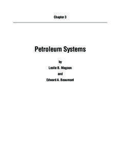 Chapter 3  Petroleum Systems