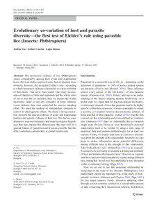 Biology / Parasitism / Louse / Bird louse / Ischnocera / Amblycera / Feather hole / Sucking louse / Uropygial gland / Lice / Parasites / Phyla