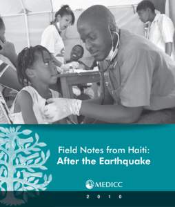 www.medicc.org  Field Notes from Haiti: After the Earthquake