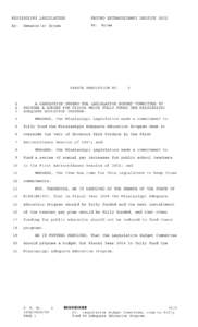 MISSISSIPPI LEGISLATURE  SECOND EXTRAORDINARY SESSION 2002 By: