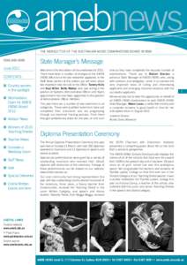 AMEB Newsletter June 2011