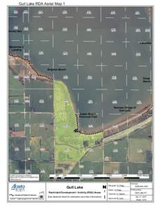 Restricted Development Activity Gull Lake RDA Map 1