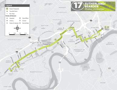 BE AU M ON T  Route Timepoint Transfer Point  (Weekdays and Saturdays)