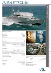 Armidale / Patrol boat / Berth / HMAS Ararat / HMAS Larrakia / Watercraft / Armidale class patrol boat / Austal