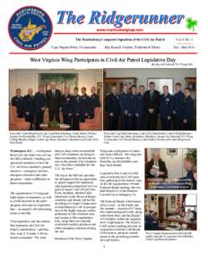 www.martinsburgcap.com The Martinsburg Composite Squadron of the Civil Air Patrol Capt Stephen Petty, Commander Maj Russell Voelker, Publisher & Editor