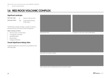 DPCD South West Victoria Landscape Assessment Study | Significant landscapes 1.6 Red Rock volcanic complex  1.6	 Red Rock volcanic complex