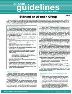 Psychiatry / Al-Anon/Alateen / Anon / Adult Children of Alcoholics / Twelve-Step Program / Nar-Anon / Twelve-step programs / Addiction / Ethics