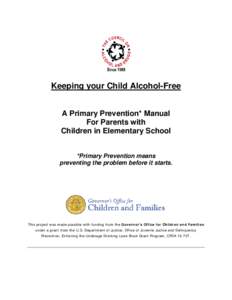 Primary Prevention Manual