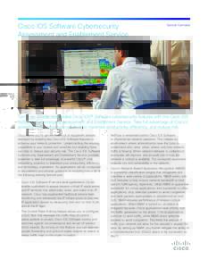 Cisco IOS Software Cybersecurity Assessment and Enablement Service