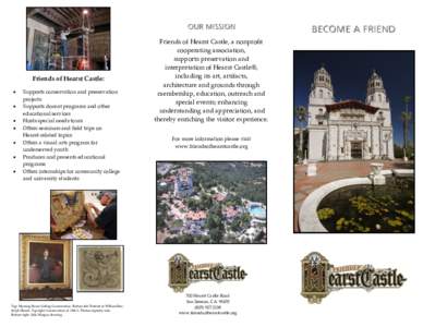 Friends of Hearst Castle:     