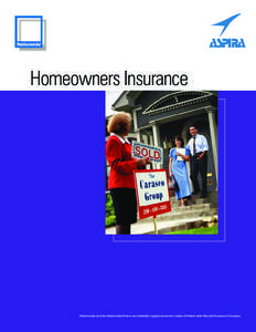 Homeowners Insurance  Nationwide and the Nationwide Frame are federally registered service marks of Nationwide Mutual Insurance Company. Insurance Educators Facilitator’s Guide