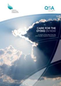 1 CARE for the dying in nsw QS QSA SA