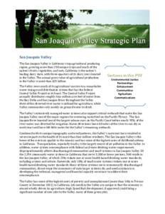 San Joaquin Valley Strategic Plan