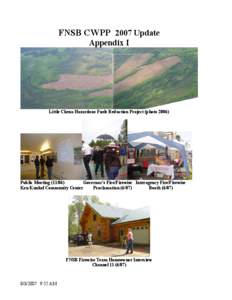 FNSB CWPP 2007 Update Appendix I Little Chena Hazardous Fuels Reduction Project (photo[removed]Public Meeting[removed])