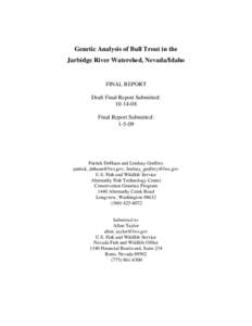 Final_Jarbidge_Bull_Trout_Genetics_Report