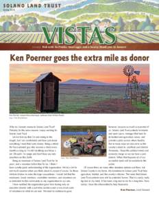 SpringVol. 21 #1 I n s i d e : Fish with FasTracks, local eggs, and a hearty thank you to donors!  Ken Poerner goes the extra mile as donor