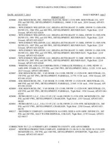 EOG Resources / Continental Resources / API well number / Geography of Texas / Companies listed on the New York Stock Exchange / Economy of the United States / Mountrail County /  North Dakota