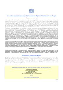 Israeli–Palestinian conflict / Middle East / Palestinian nationalism / Fertile Crescent / Palestine / United Nations Division for Palestinian Rights / Committee on the Exercise of the Inalienable Rights of the Palestinian People / International Day of Solidarity with the Palestinian People / State of Palestine / Israel /  Palestine /  and the United Nations / Western Asia / Asia