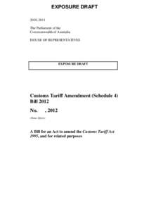 Taxation in the United States / Business / International economics / Economic history of the United States / International relations / McKinley Tariff / Australia–United States Free Trade Agreement / Customs duties / International trade / Tariff