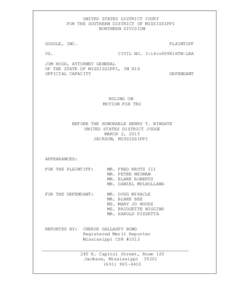 Discovery / Deposition / Subpoena duces tecum / United States district court / Plame affair / Federal Rules of Civil Procedure / Law / Motion / State court